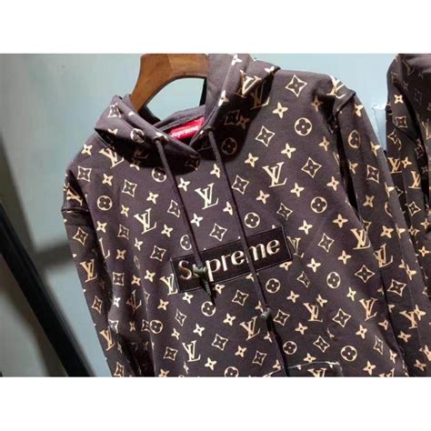 supreme lv skateboard price|supreme x Louis Vuitton hoodie.